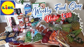 MY LIDIL WEEKLY SHOP UNDER £50 Vegetarian diet