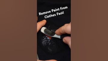 How to Remove Dry Paint from Clothes #diy #tutorial #stains