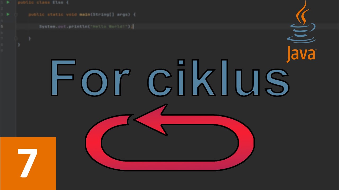 Java Programozás #7 | A for ciklus - YouTube