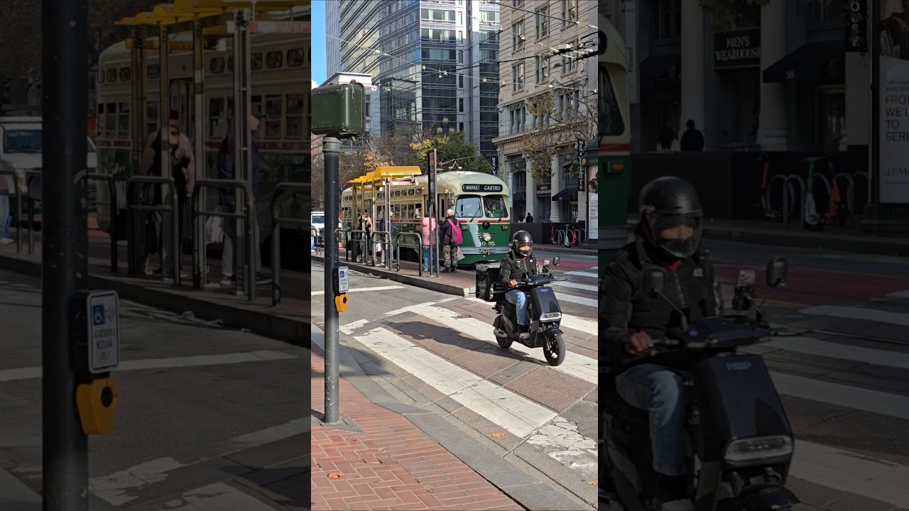 Walking in San Francisco 