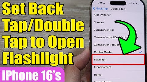 🌟 How to Set Back Tap/Double Tap to Open Flashlight 💡on iPhone 16/16 Pro Max/iOS 18