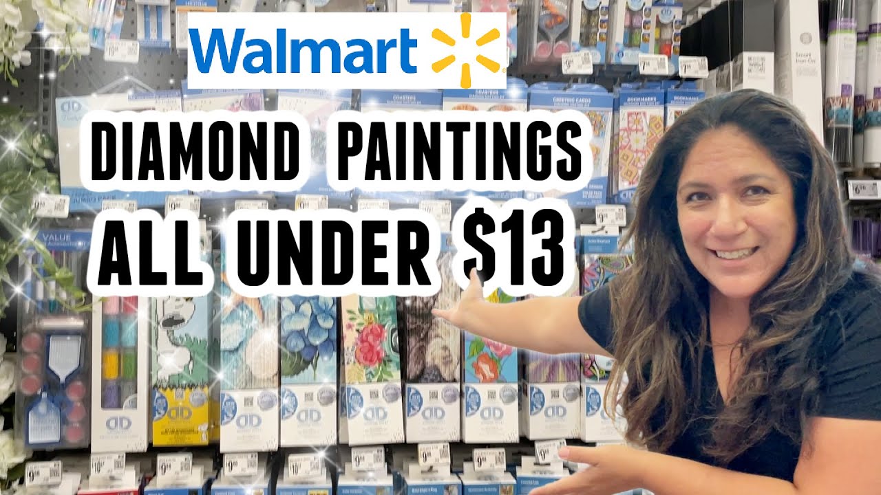 DIAMOND DOTZ DIAMOND PAINTING JACKPOT - ALL the Diamond Painting Kits at Walmart