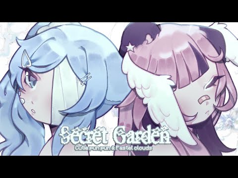 ✦︎ SECRET GARDEN COLLAB 🪽【 GL2 】// w: @cutiepunx2 // animation meme 🩵⊹₊⟡⋆