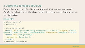 How to Properly Use jQuery with Django Media Forms