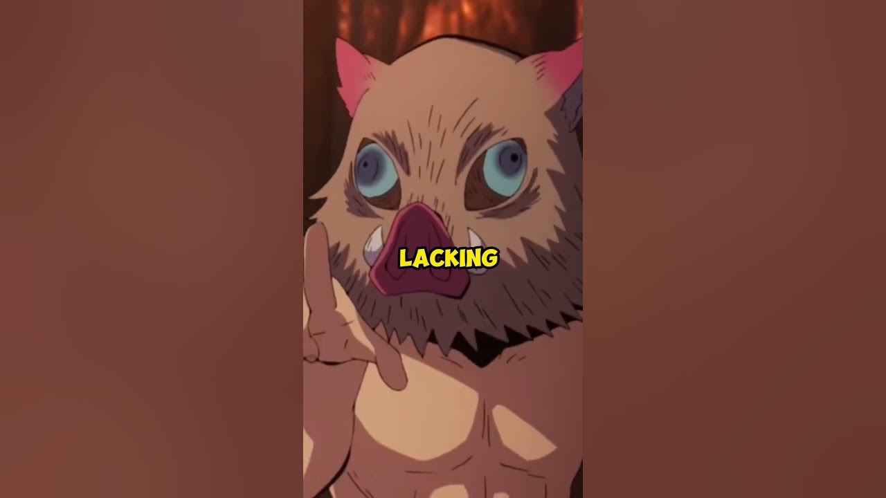 Why Does Inosuke Wears Pig Head Mask In demon slayer - YouTube - Why Does Inosuke Wear A Boar Head