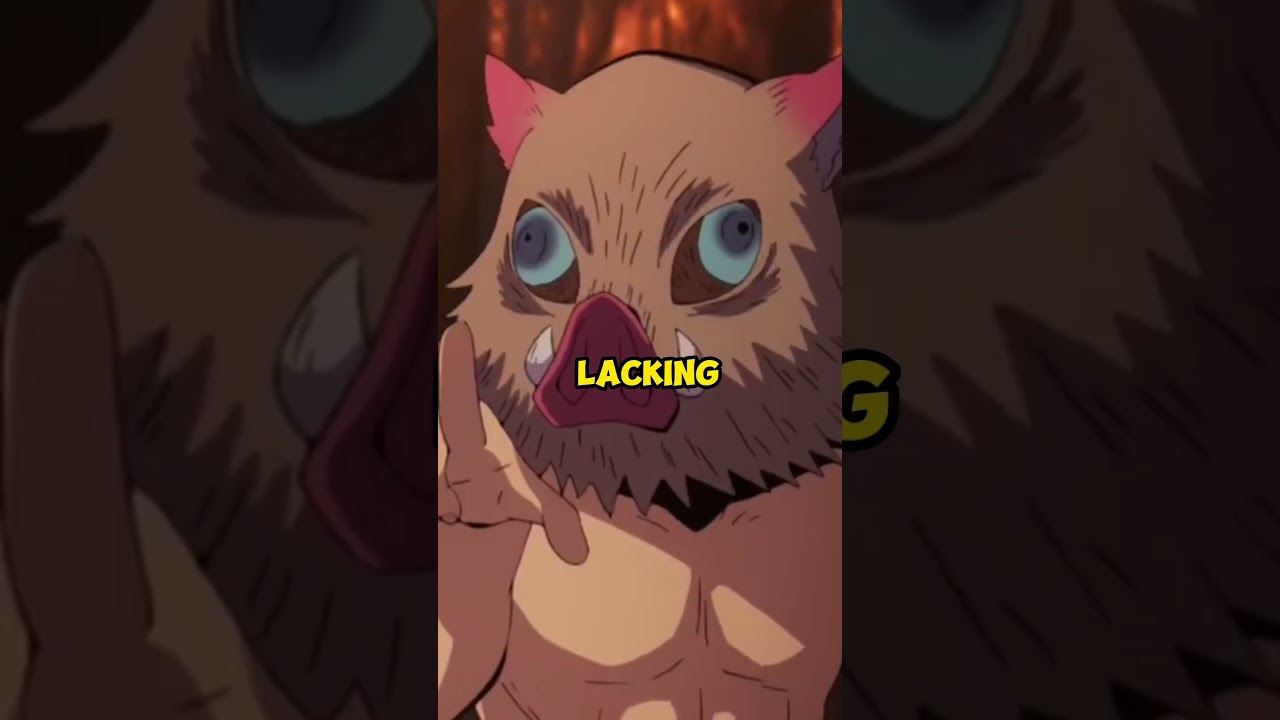 Why Does Inosuke Wears Pig Head Mask In demon slayer