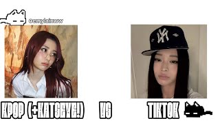 Kpop or TikTok?? Which one do you like ? #kpop #cute #dance #tiktok #trends #fyp