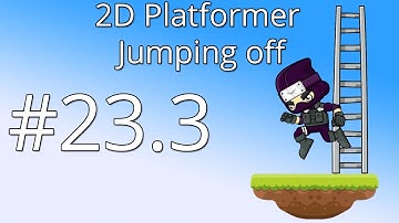 23.3: Unity 5 tutorial for beginners: 2D Platformer - Jumping off