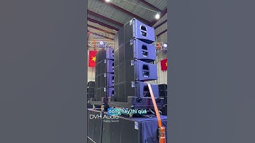 Combo loa sự kiện nhập 1500 khách, 8 array PH112S, 4 array PH218Special, 2 tủ thiết bị #shorts