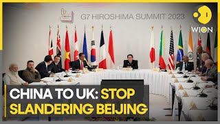China's mission in UK responds to PM Sunak's and Japan's slanderous remarks in G7 | WION