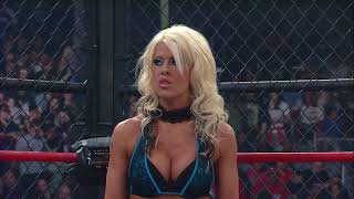 Awesome Kong vs Taylor Wilde vs Angelina Love - Knockouts Championship (Lockdown, 2009)