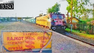 Mega Offlink “Tiger Face” [LDH] WAG-7 With 22937/ राजकोट 🔁 रीवा सुपरफास्ट एक्सप्रेस Skipping Vatva.