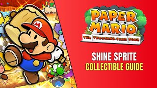 Paper Mario: The Thousand-Year Door Remake All Shine Sprite Location