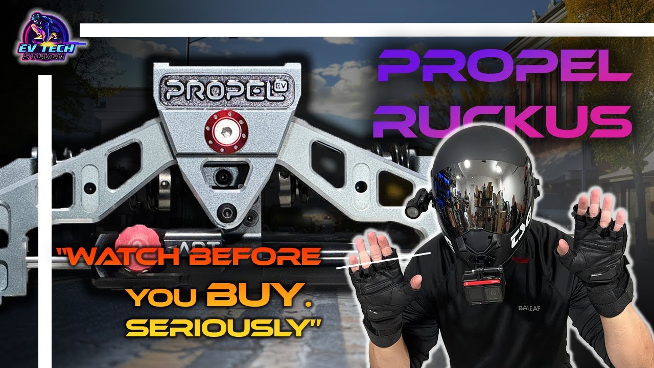 Steering Damper on Skateboard Trucks - Propel Ruckus Electric ...