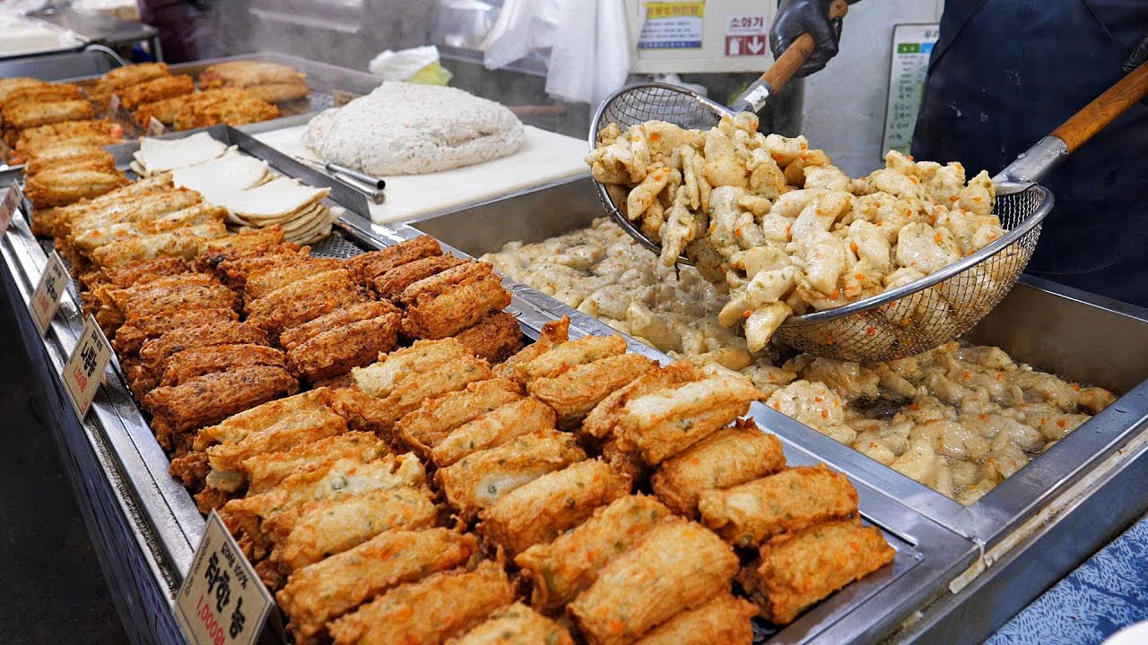 Продано 2000 единиц в день! Удивительное мастерство мастера рыбного пирога / Korean Street Food