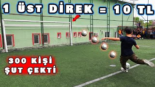 HALI SAHA'DA PARA DAĞITMAK (1 ÜST DİREK = 10 TL)*Crossbar Challenge*