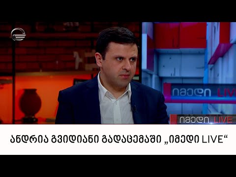 ექსპერტი ანდრია გვიდიანი გადაცემაში „იმედი LIVE“