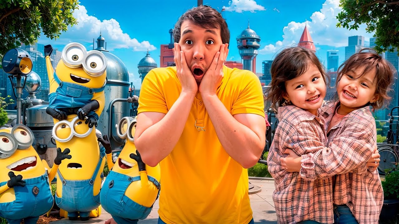 ЕГІЗДЕР МИНИОНДАРҒА АЙНАЛЫП КЕТТІІ😱🤯