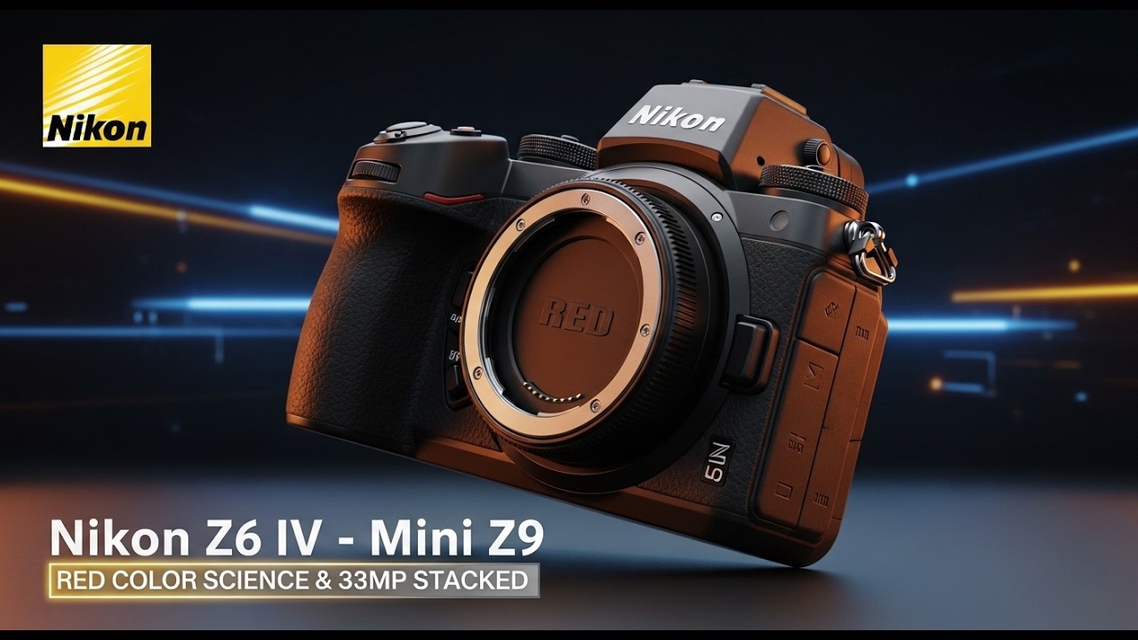 Утечки информации о Nikon Z6 IV: «Мини-Z9» наконец-то здесь! (RED Color Science и 33-мегапиксельн...