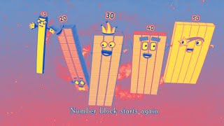 Numberblocks Start Again But 10X Faster? Funny Voice Pitch Effects