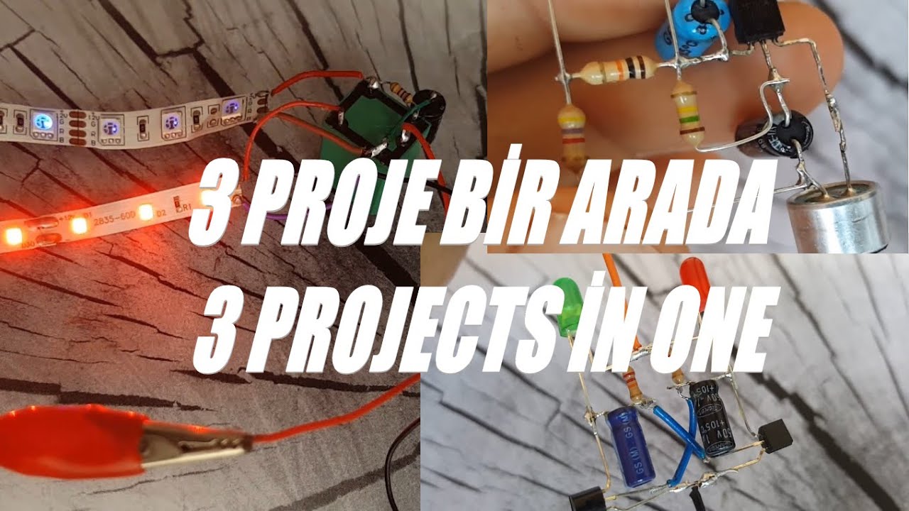 3 PROJE BİR ARADA  -  3 PROJECTS İN ONE