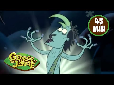 George VS Zombies | George of the Jungle | Compilation | Cartoons For Kids