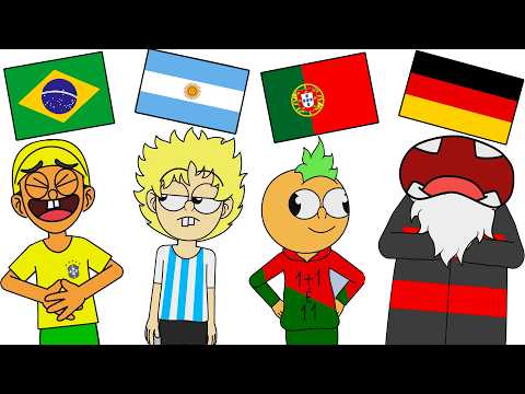 Portuguese vs. Argentinian vs. Portuguese vs. German