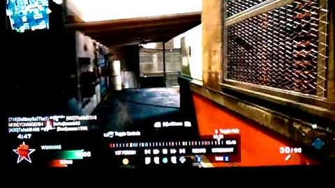 COD Black Ops random Across the map grenade kill for the win