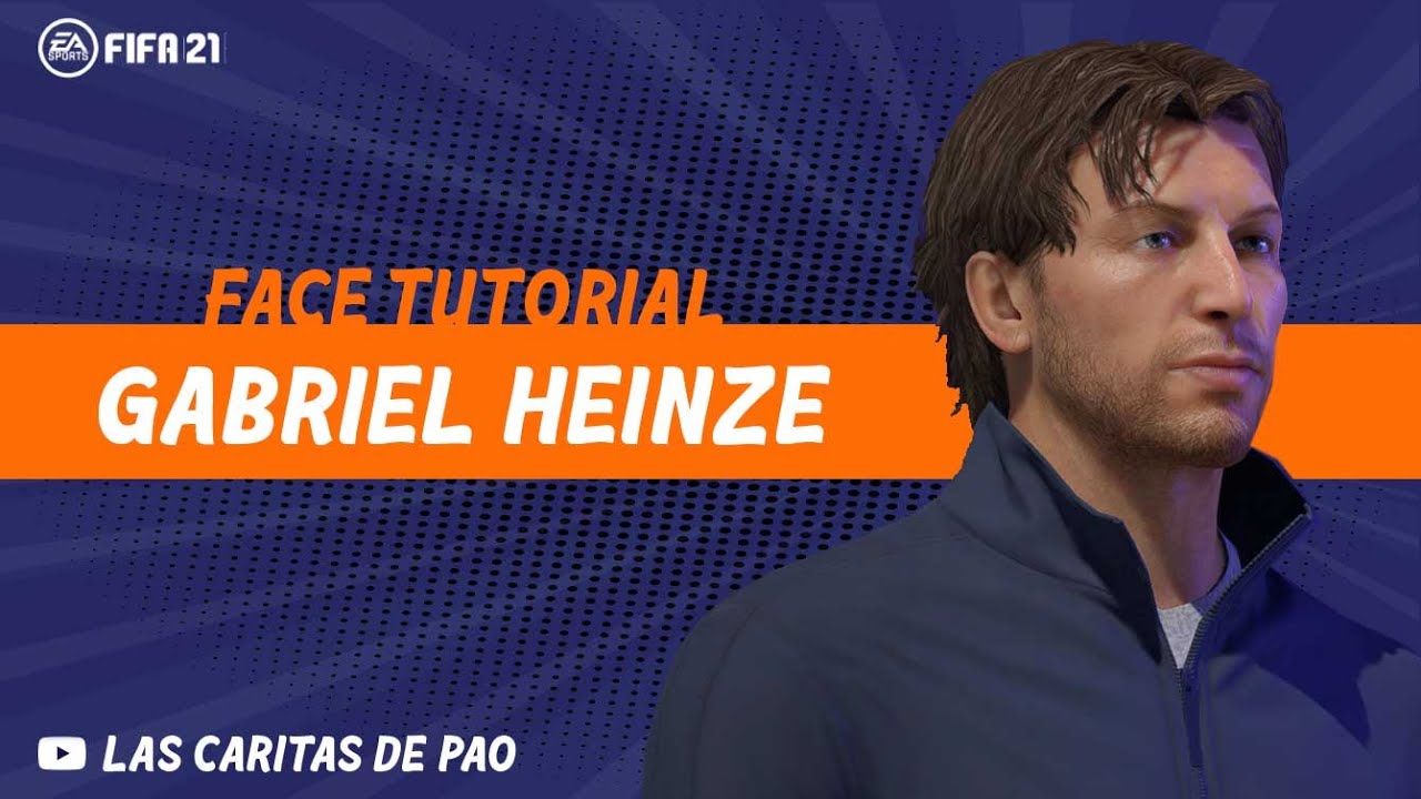 How to make Gabriel Heinze face FIFA 21 lookalike career mode | dt | manager | Atlanta United
