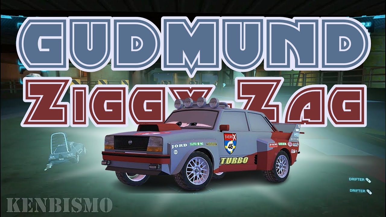 Cars 2 The Video Game Project Trilogy Pack 2 Mod - Gudmund Ziggy-Zag Pipeline Sprint - Extreme Speed