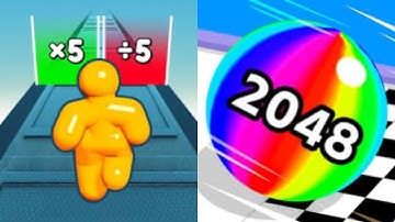 Tall Man Run | Ball Run 2048 - All Level Gameplay Android,iOS - NEW MOD APK MEGA UPDATE GAMEPLAY