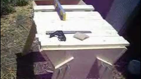 Video #39 - Top Bar Beehive - Part 3 - Cutting the Bars