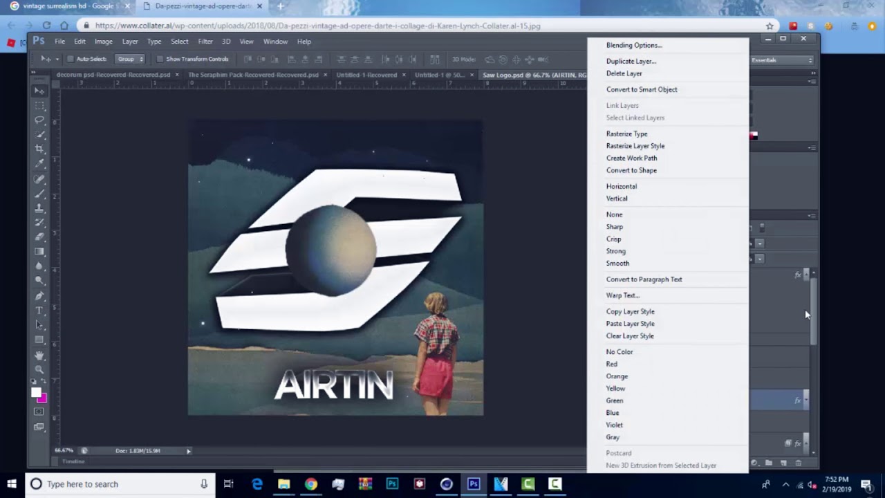 Photoshop Avi Tutorial #1