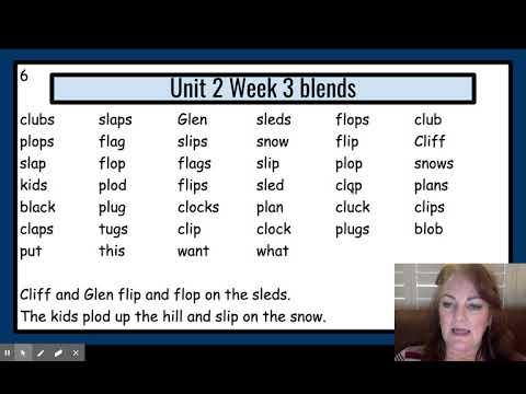 First Grade Phonics Unit 2 Week 3 Chart 2
