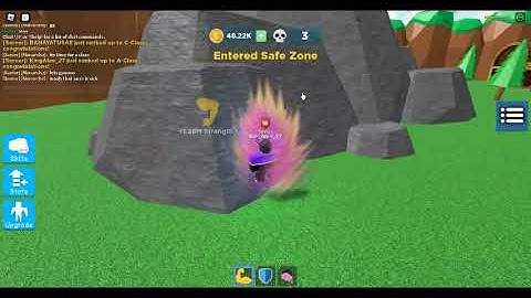 Reaching A class in Old Super Power Fighting Simulator