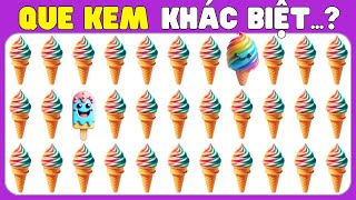 🍧 THỬ TÀI TINH MẮT|Tìm Điểm Khác Biệt Các Loại Kem 🍨 Bạn Là Thánh Ăn Hay Thánh Đoán? screenshot 5