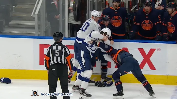 Mikhail Sergachev vs Josh Archibald Mar 12, 2022