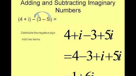 College Algebra Complex numbers