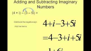 College Algebra Complex numbers