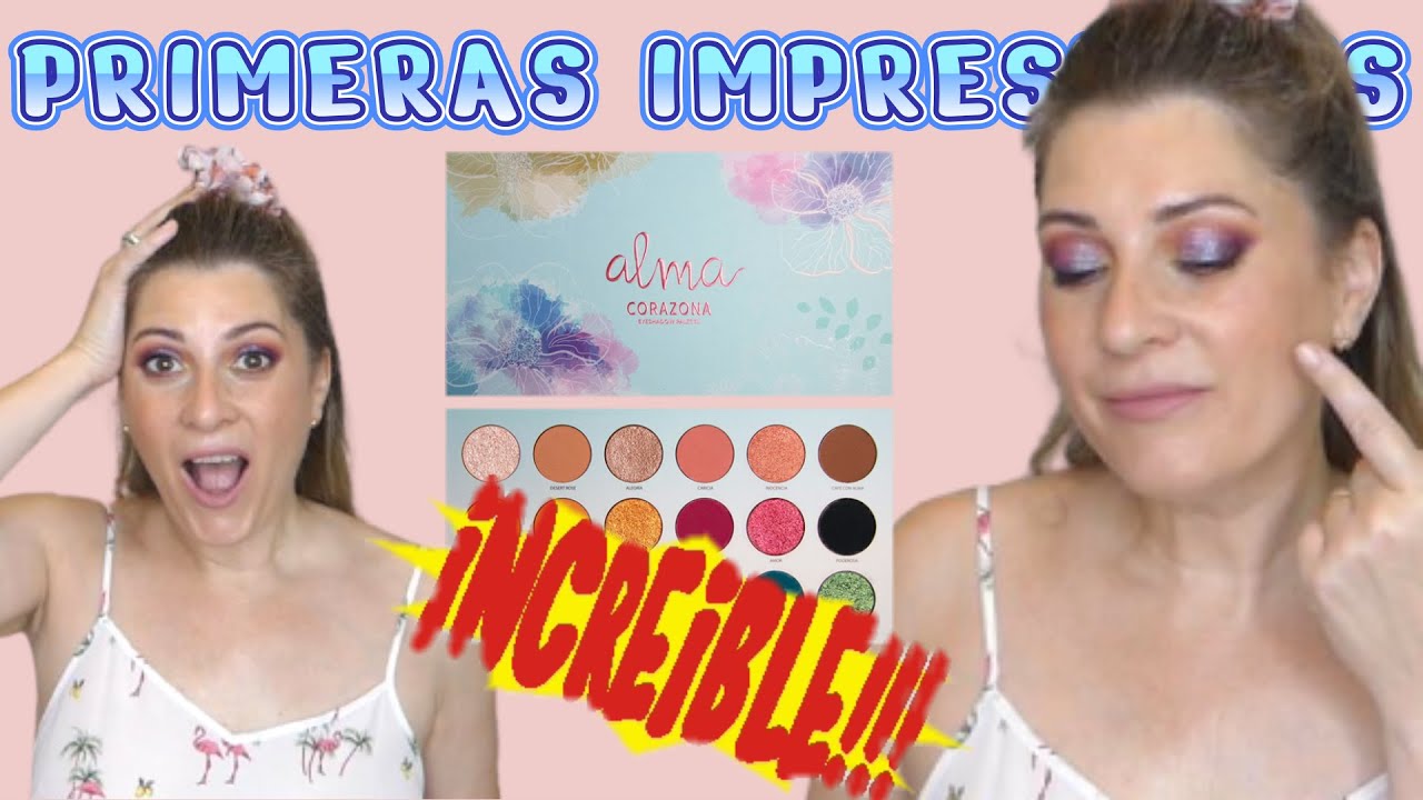 PRIMERAS IMPRESIONES, NUEVA PALETA de ALMA, NOVEDADES W7 y REVOLUTION