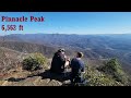 The pinnacle of north carolina hiking pinnacle trail sylva nc 74 miles 2500ft