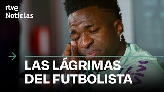 VINÍCIUS ROMPE a LLORAR al hablar de RACISMO, 