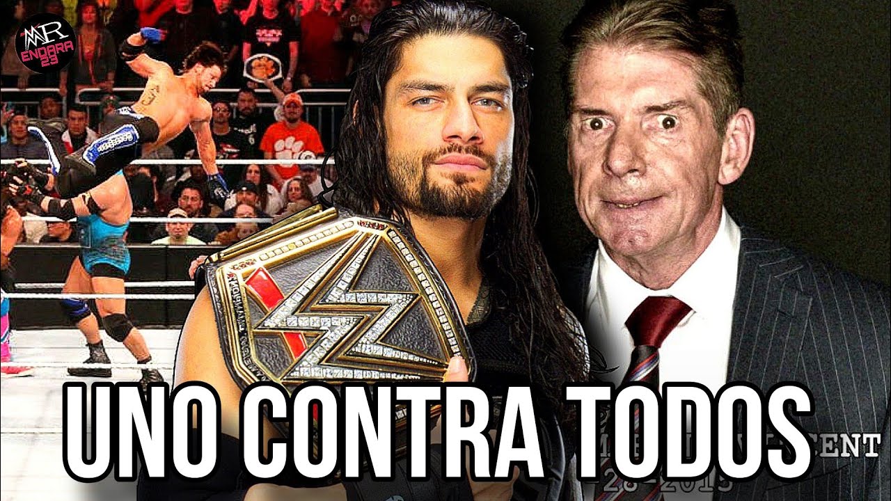 La NOCHE que ROMAN REIGNS ENFRENTÓ A TODA LA WWE