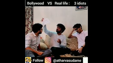 |Bollywood Vs Real life |3 idiots|