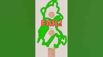 Draw to smash puzzle game mission fail😳