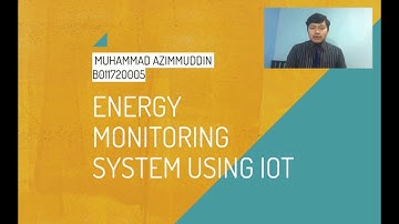 POWER CONSUMPTION MONITORING SYSTEM USING IOT
