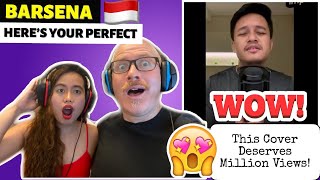 BARSENA - HERE'S YOUR PERFECT | REACTION! THIS COVER DESERVES MILLION VIEWS!🇮🇩