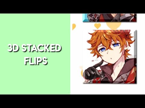 AE Tutorial - 3D Stacked Flips