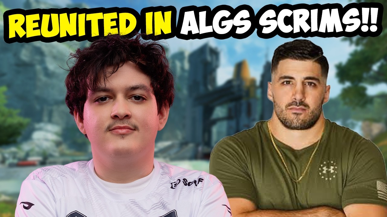 Deeds and Nickmercs REUNITE for ALGS Qualifier Scrims!! - YouTube