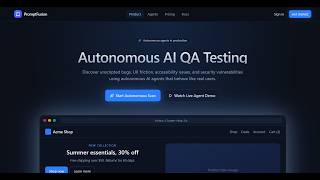 PromptFusion | Autonomous AI QA Testing | HackVenture 2026